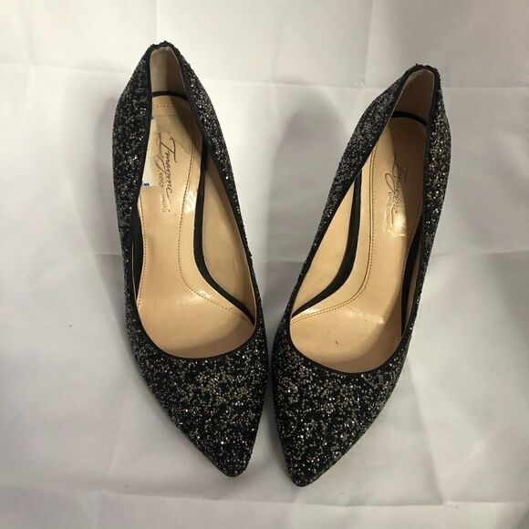 VINCE CAMUTO Olson Crystal Glitter Embellished Pointed Toe Stiletto Pump - Picture 4 of 15